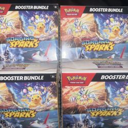 Surging Sparks Booster Bundle x4