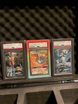 PSA Graded Pokémon Cards Lot of 3