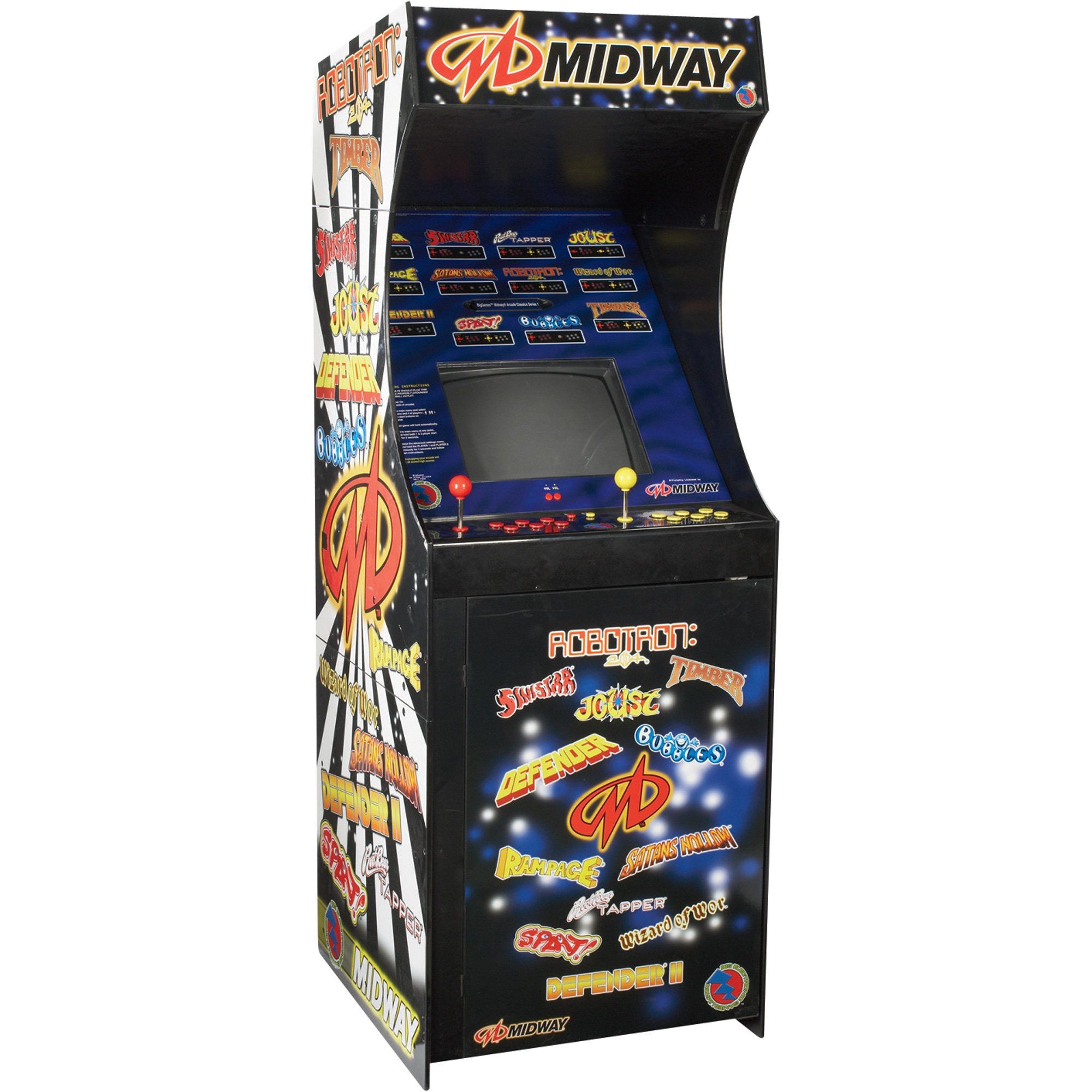 Midway HOME ARCADE GAME - 12 Classic Arcade Games