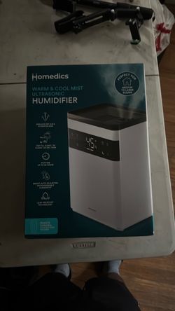 Homedics Warm & Cool Mist Ultrasonic Humidifier