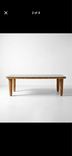 $2.1K NEW Crate & Barrel CB2 dining table — outdoor or indoor