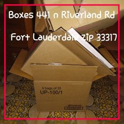 Boxes 20inch $1 - 10 For $10