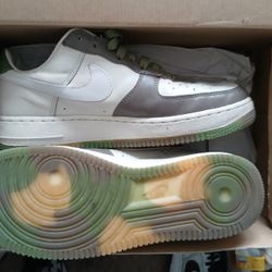 Nike  Air Force I  Camo Green  Sz 10