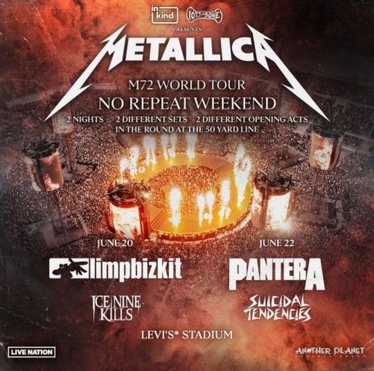 Metallica M72 World Tour
