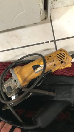 Dewalt grinder