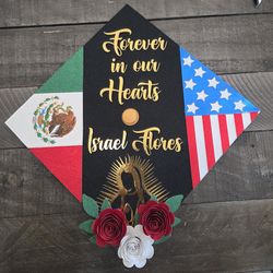 CUSTOM  GRAD CAPS AND STOLE