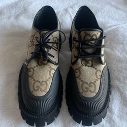 Brand New Men’s Gucci Supreme Macro GG Shoes…Size 13.5 14