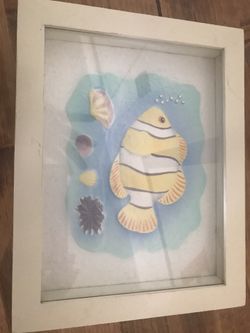 Frame 3D fish Art