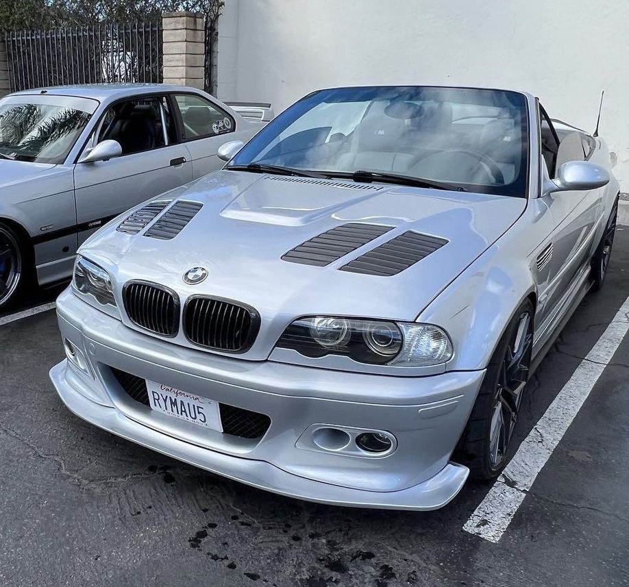 BMW E46 M3 00-06 GTB Style Front LIp Silver