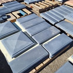 CEMENT WALL CAPS AND COLUMN CAPS