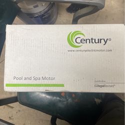 Century Pool And Spa Motor For In ground Pool Only