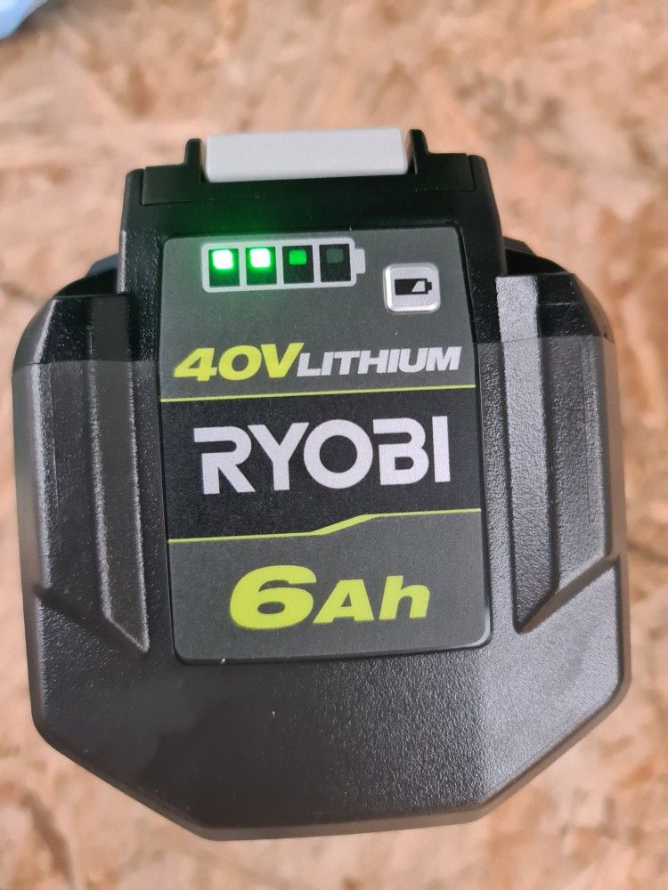 Ryobi 40V Lithium-Ion 6.0 Ah Battery