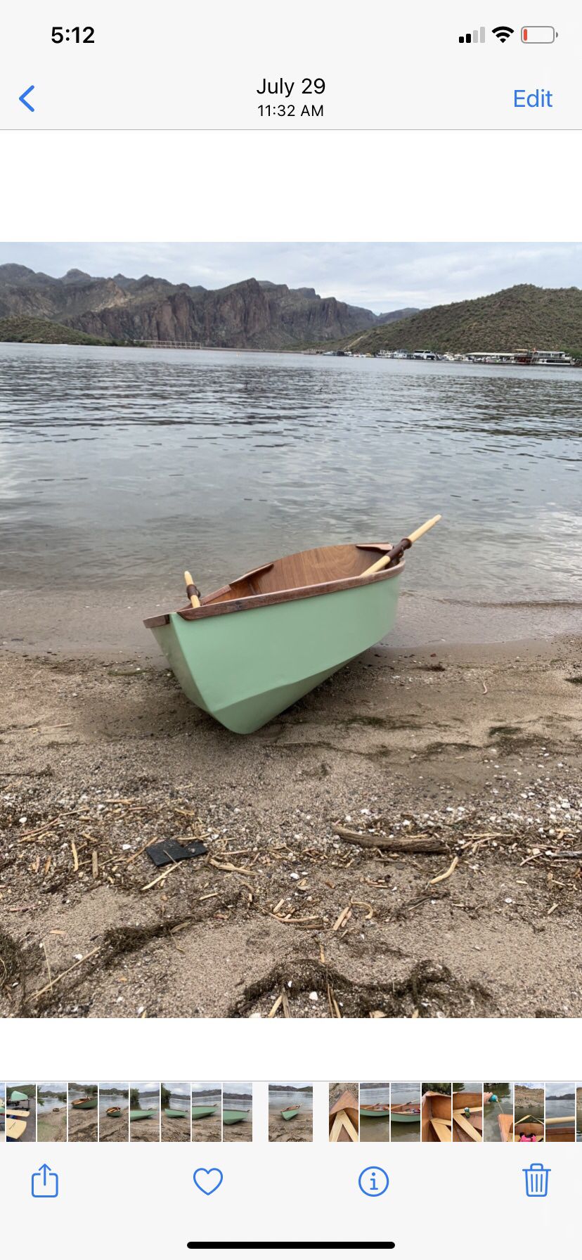 Fishing Dinghy Row Boat