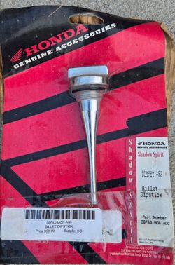 New 2001 Honda Shadow Billet Dipstick
