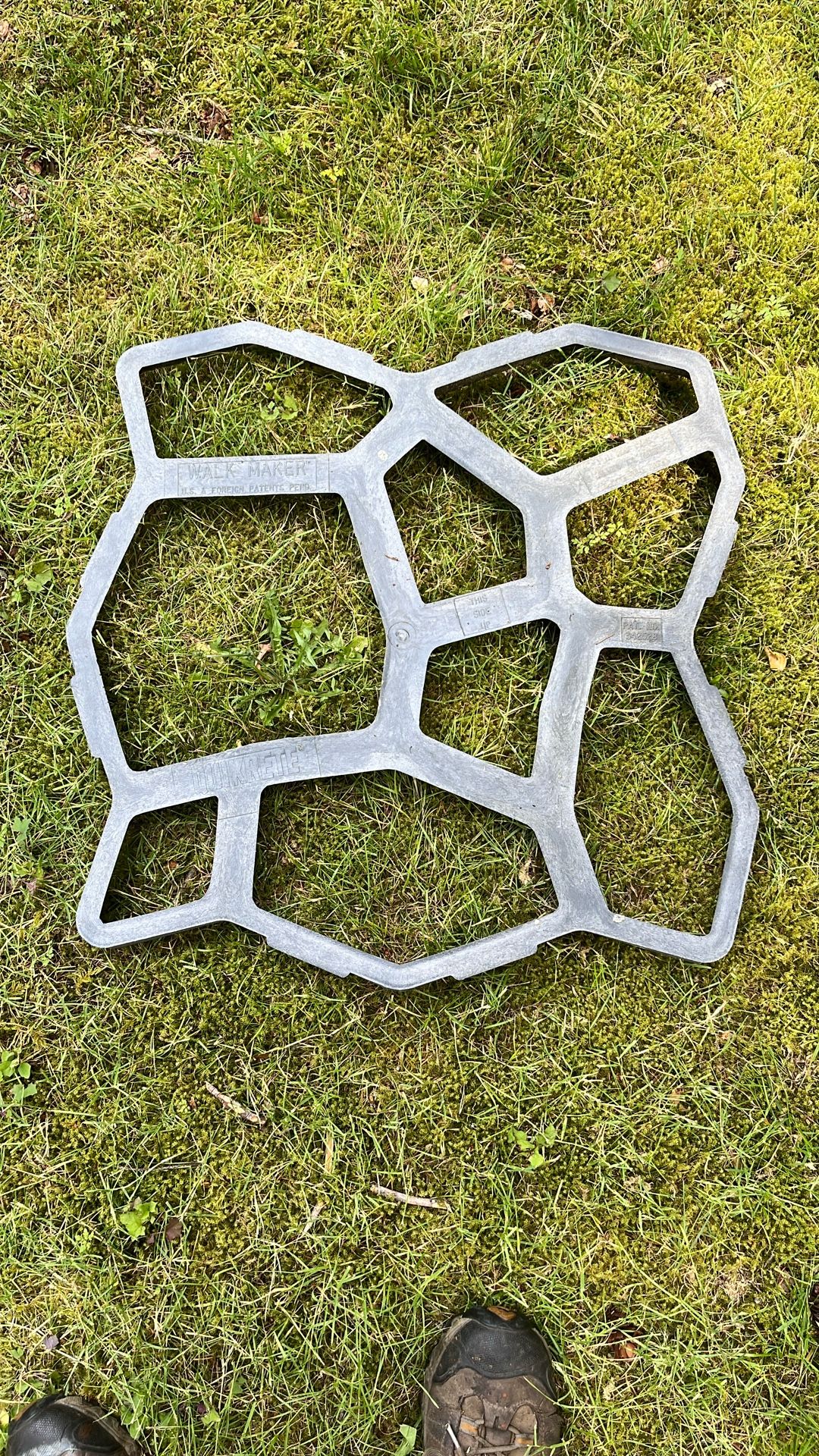 Concrete stencil