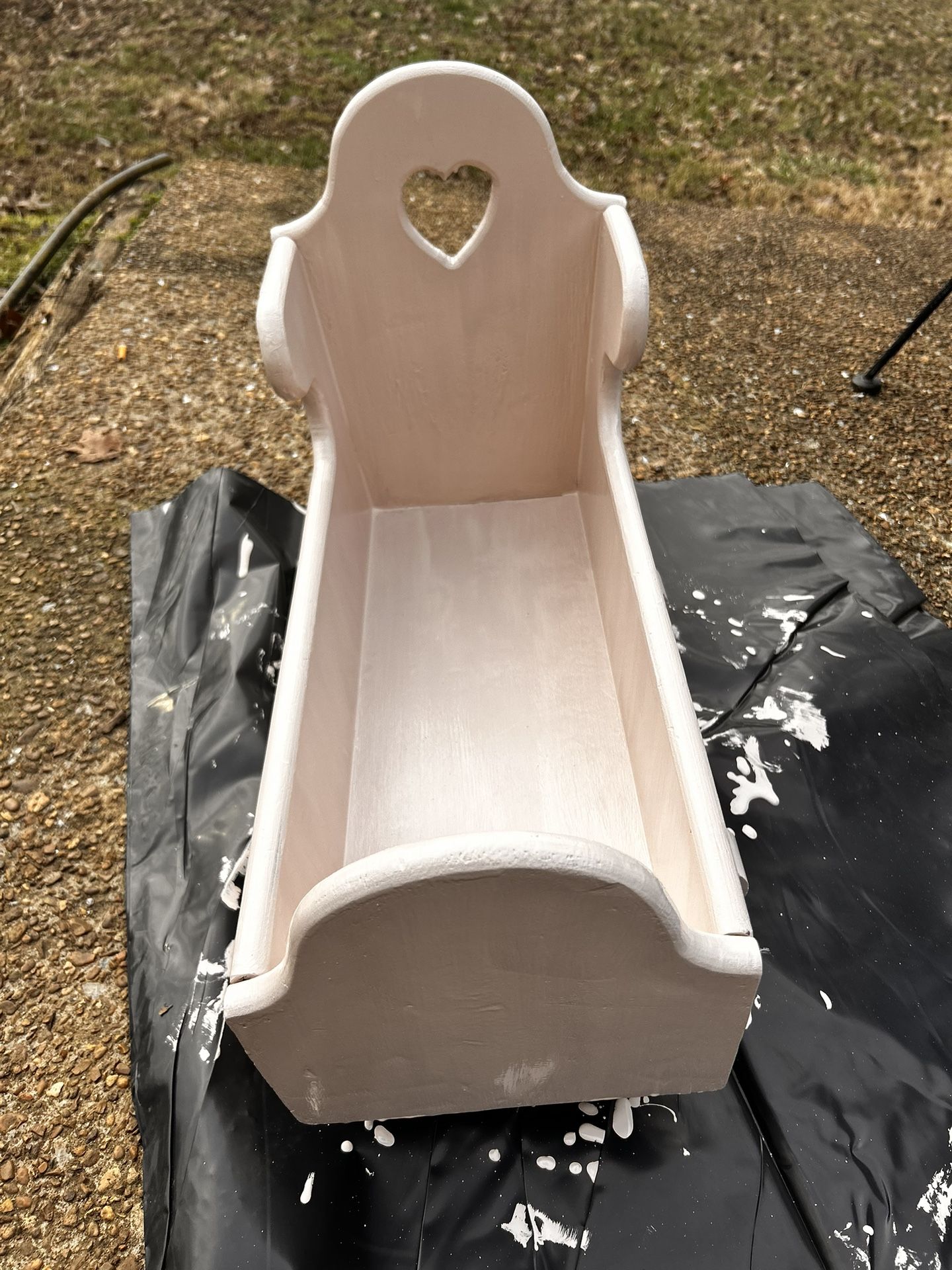 Wooden Baby Cradle