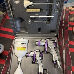 2 Piece Auto Spray Gun Kit
