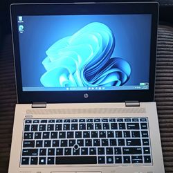 14" HP ProBook Laptop Intel Core i7 CPU 16GB RAM 512GB SSD Webcam 1080P LCD Wi-Fi & Bluetooth Wireless Windows 11 Professional 