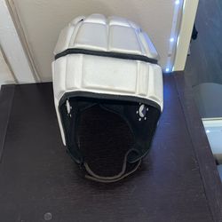 EvoShield 7v7 Football Soft Shell Helmet – White/Black – Size M
