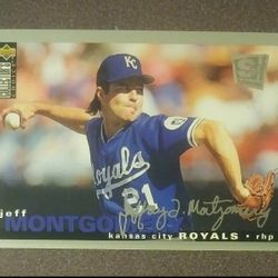 1994 Upper Deck Jeff Montgomery Kansas City Royals Special Edition Collector's Choice #211 Baseball Card Vintage Collectible Sports MLB