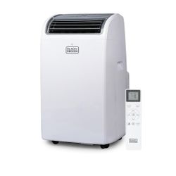 BLACK+DECKER Smart Portable Air Conditioner with Heat, 14,000 BTU (10,200 BTU SACC) Cooling, 12,000 BTU Heating for Rooms up to 700 Sq. Ft., Follow Me