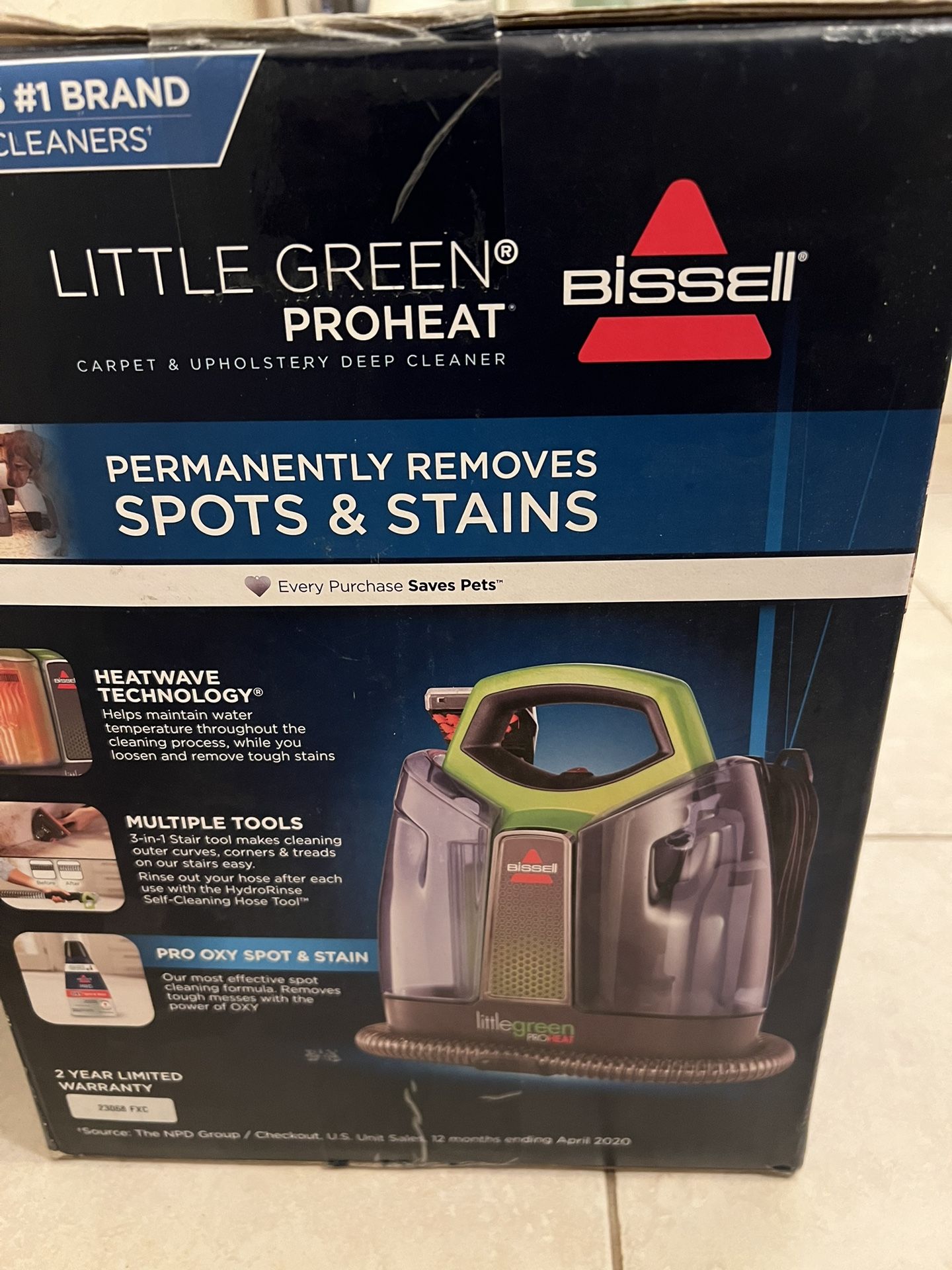 Little Bissell Pro Heat Carpet Cleaner Steamer