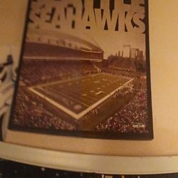 Seattle Seahawks Wooden Picture 
