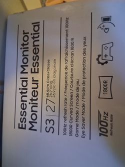 Samsung s3 27" monitor
