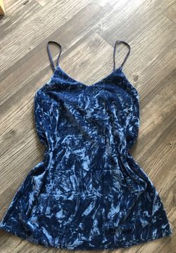 Mini velvet dress - size small