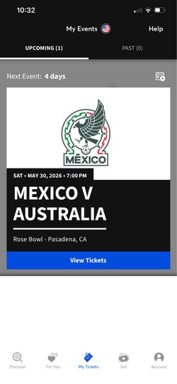 Mexico vs Australia Tickets