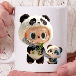Labubu Monster Bear Cup Mug 