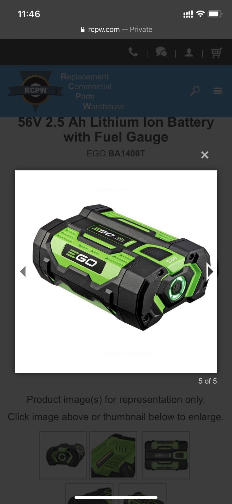 Ego Battery