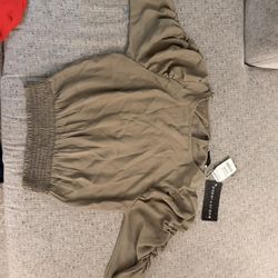Olive Green Blouse 