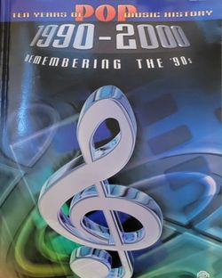 90s Pop Music Book