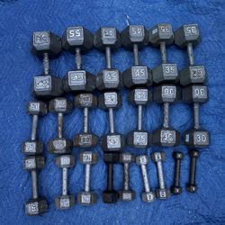 Dumbbells 502 Lbs 