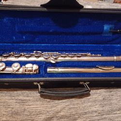 Silvertone Brand Flute 