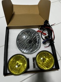 Headlight And Fog Lights From Softail Deluxe