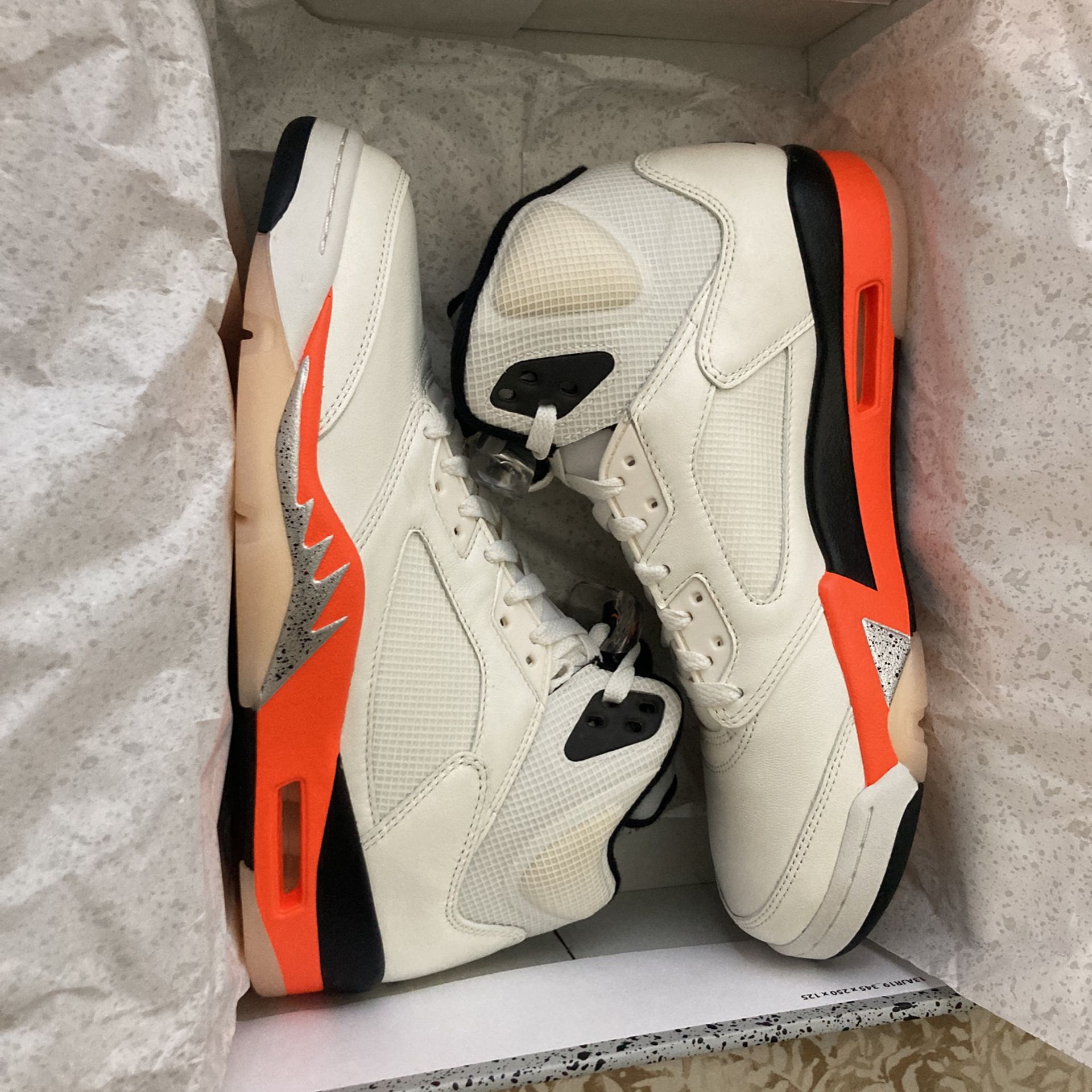 Jordan 5 Retro “total Orange” Size 9.5