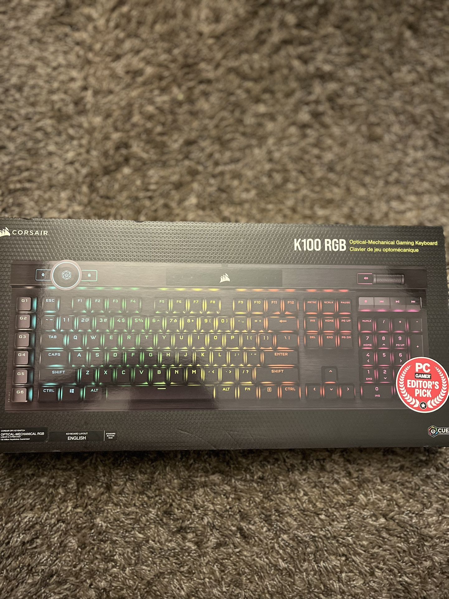CORSAIR K100 RGB PC KEYBOARD
