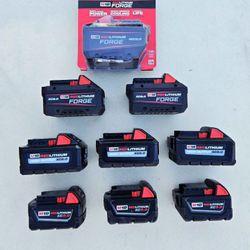 Milwaukee Battery 18V (prices in the description)