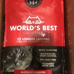 World’s Best cat litter