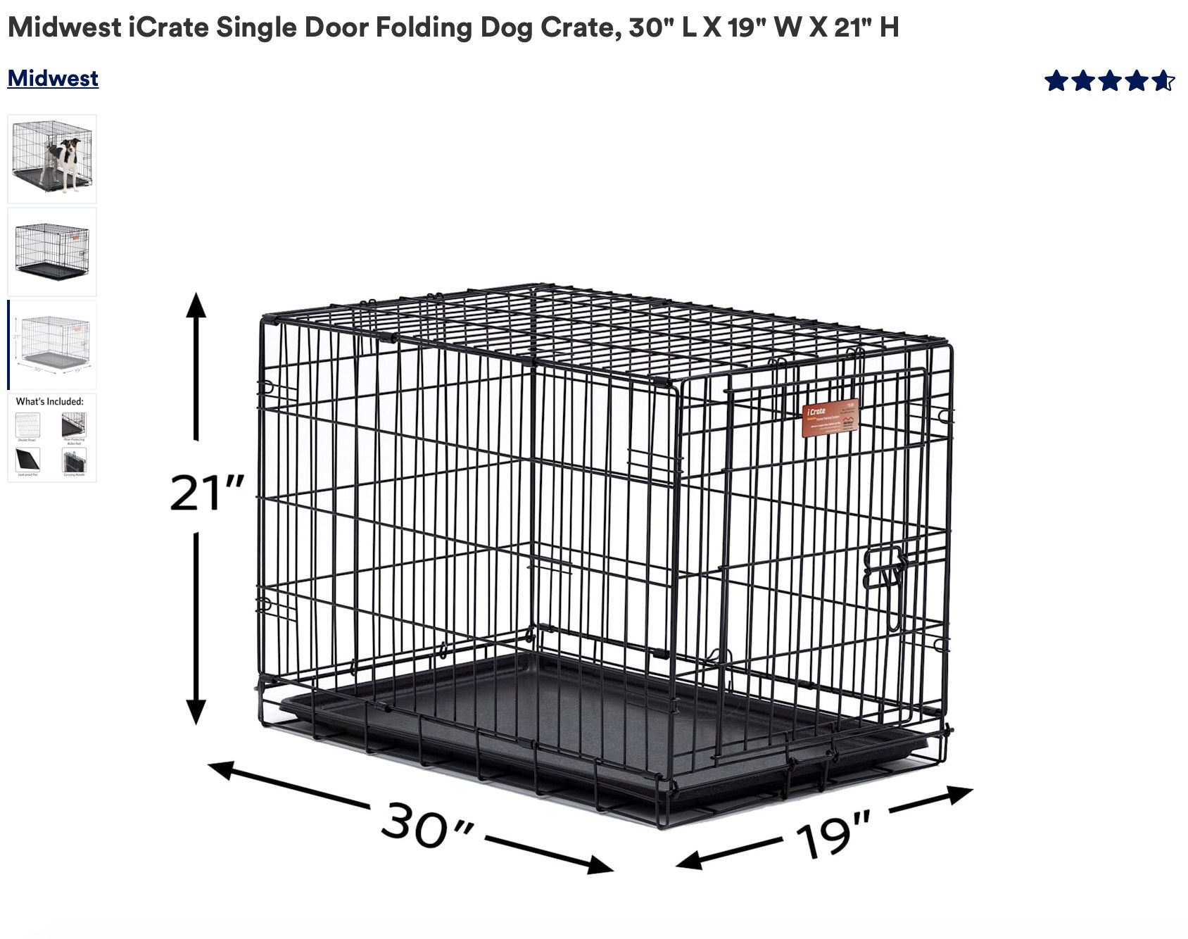 Dog Crate Medium