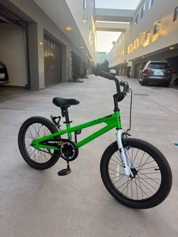 RoyalBaby Freestyle Outdoor Kid's Bicycle with Kickstand, 18”