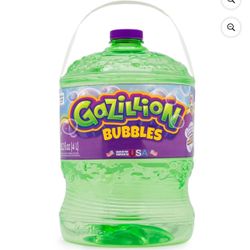 Giant 4L Bottle Of Gazillion Bubbles For Kids - Premium Bubble Solution - NEW UNOPENED JUG