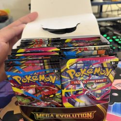 Pokemon TCG Mega Evolution Booster Box UNSEALED  (36 sealed packs) 