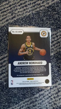 Andrew nembhard autograph