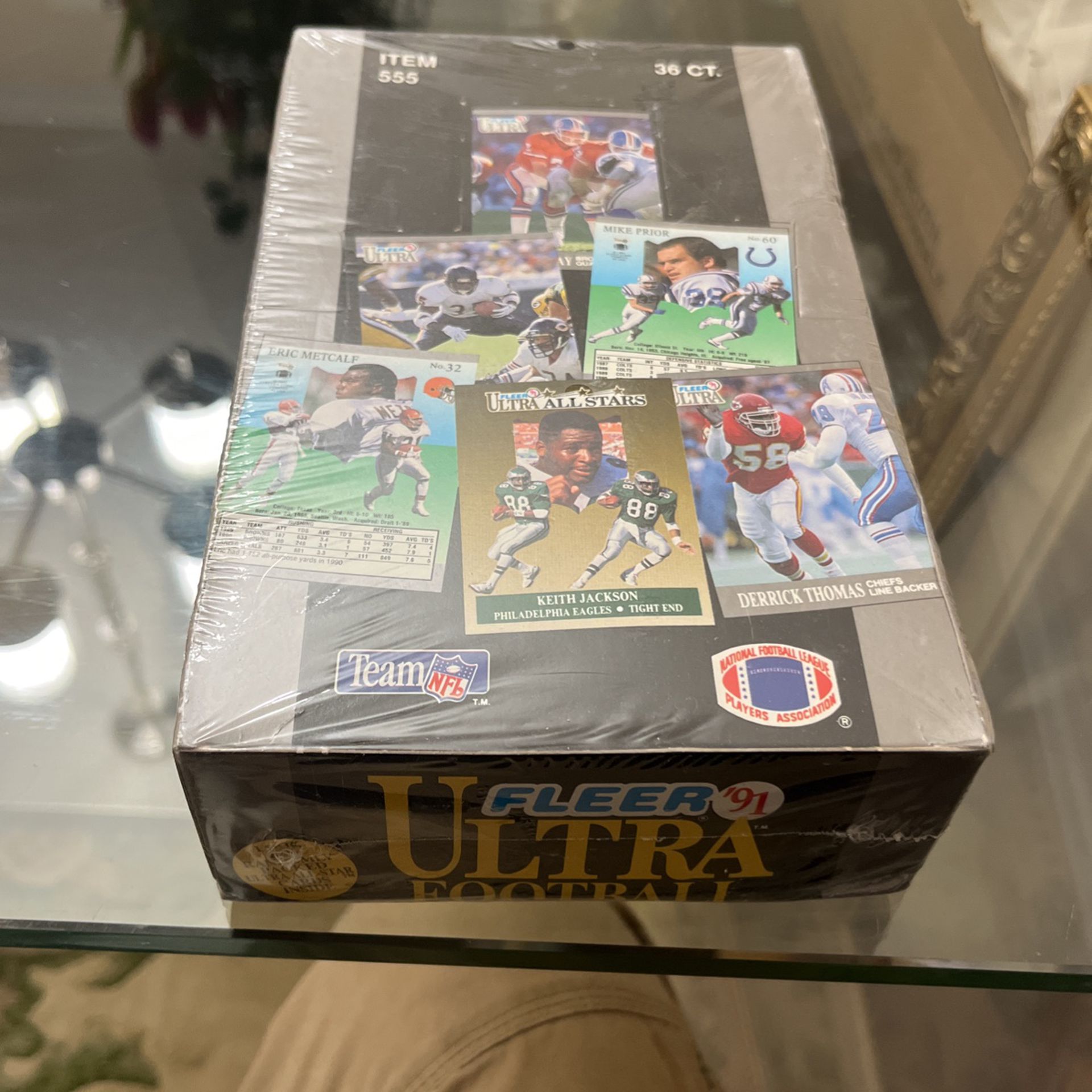 Wow ! Nice Value 1991 Ultra Football Card Packs 75 Cents Each Buy 12 Get1 Pack Free That’s 13 Packs For $9 Or 69 Cents Each In Larger Volume Farve Rc?