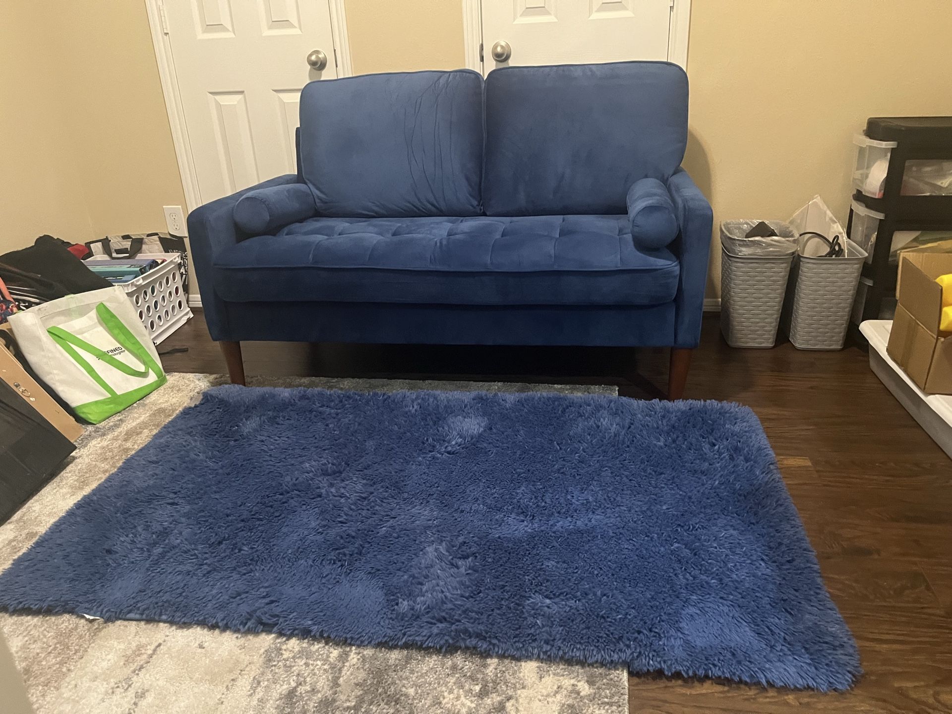 Sofa and Area Rug