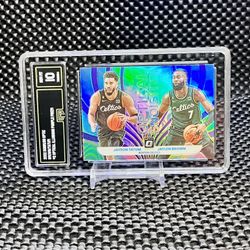 ☘️2022-23  Tatum/Brown Optical Illusions PURPLE! ☘️