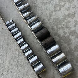 S-K Socket Sets 1/2” & 3/8” SAE